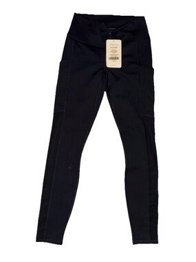 Fabletics Mila women’s high waisted pocket leggings small black new